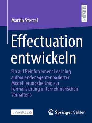 cover image of Effectuation entwickeln